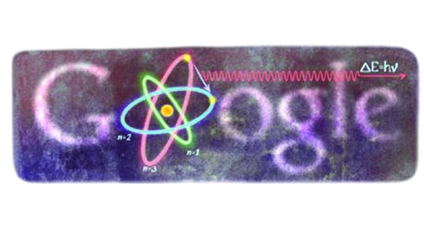 Google Niels Bohr'u unutmadı