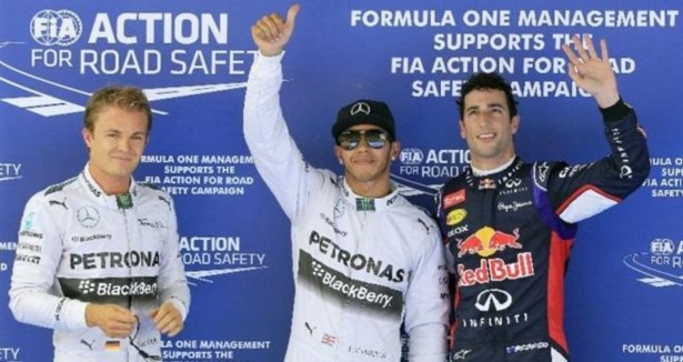 Formula 1'de zaten yine Hamilton'ın
