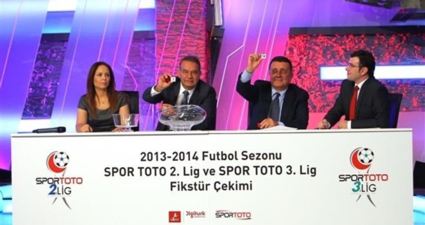 Spor Toto 2. Lig ve Spor Toto 3. Lig fikstürü çeki