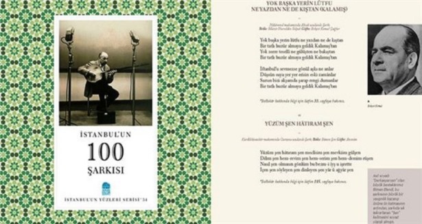 İstanbul'un 100 şarkısı kitap oldu