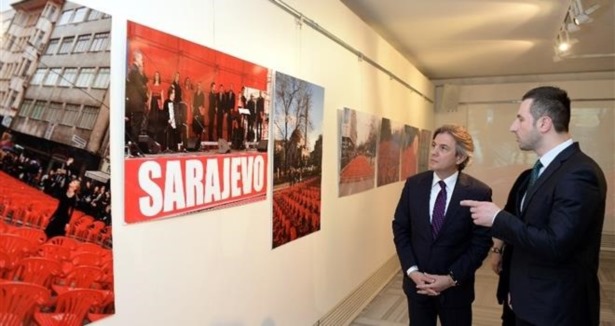 İstanbul'da Saraybosna sergisi açıldı