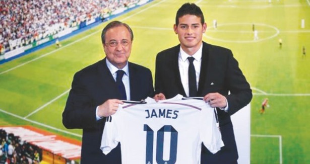 James Rodriguez Real Madrid''e imza attı