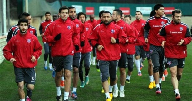 Galatasaray maçına hazırlanıyolar