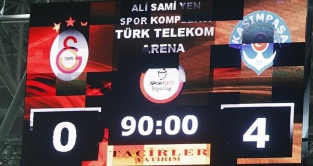 Türk Telekom Arena böylesini görmedi!