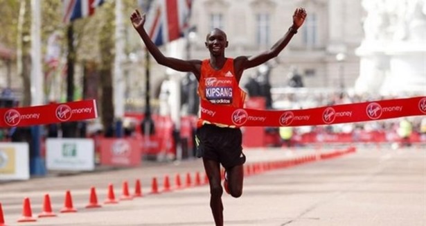 Londra Maratonu'nda zafer Kipsang'ın