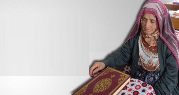 90 yaşında Kur''an-ı Kerim okumayı öğrendi