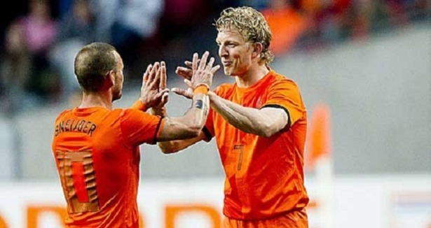 Sneijder ve Kuyt Milli Takım'da
