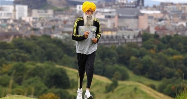 Maraton koşmayı 101 yaşında bıraktı  