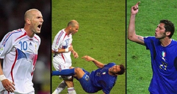 Materazzi Zidane'a meydan okudu