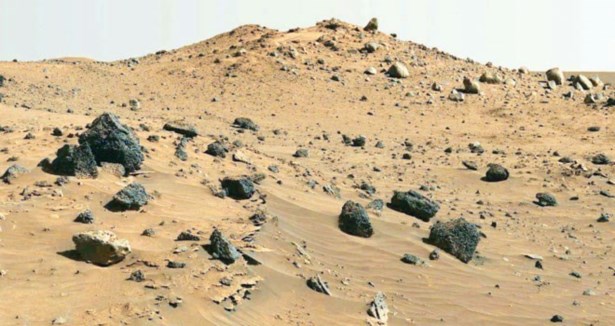 Mars''ta şimdi de yanardağ çıktı