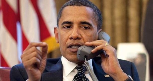 Obama'dan teşekkür telefonu