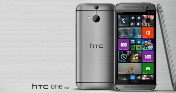 Windows'lu HTC One M8 çıktı