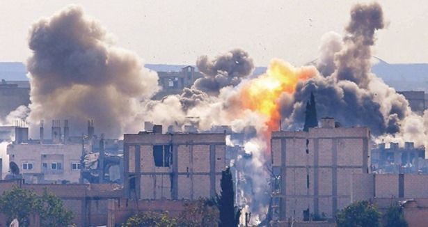 Kobani yerle bir IŞİD gerilemiyor