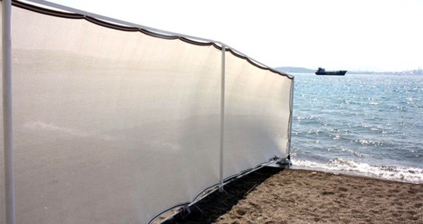 İzmir'de haremlik-selamlık sanılan plajda skandal