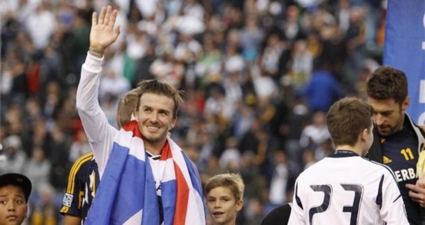 Beckham şampiyonlukla veda etti
