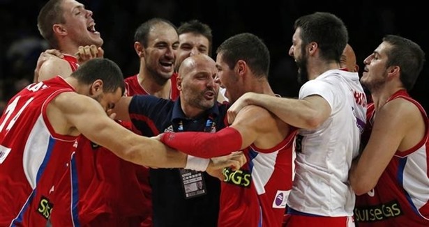 Serbia beat France to join US in Basketball World 