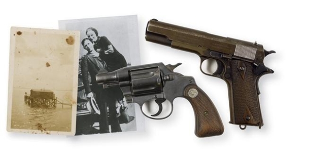 Bonnie ve Clyde'ın tabancalarına rekor fiyat