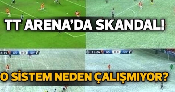 Arena'da büyük skandal!