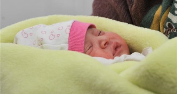 Suriyeli bebeğe "AFAD" adı verildi