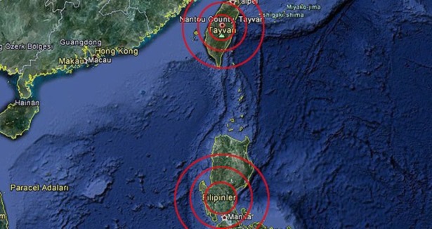 Tayvan ve Filipinler'de deprem