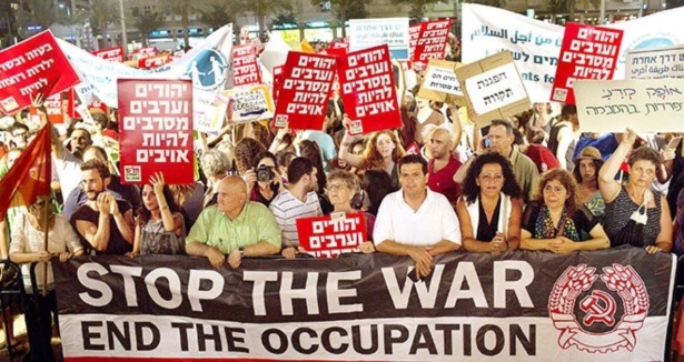 Tel Aviv'e Yahudi tepkisi