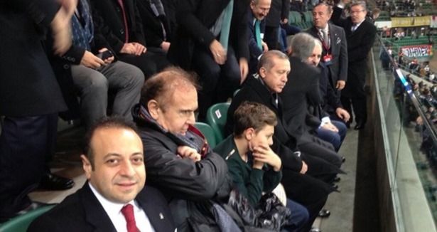 Başbakan Erdoğan Trabzonspor maçında