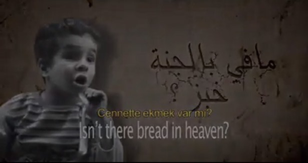 Ölmek istiyorum çünkü Cennet'te ekmek var