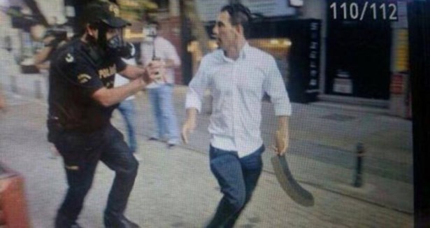 Palalı saldırgan CHP provokatörü çıktı