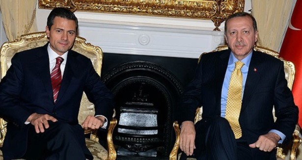 Başbakan Erdoğan Meksika Cumhurbaşkanı ile görüştü