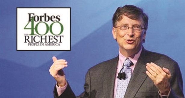 Dünyanın en zengini yeniden Bill Gates