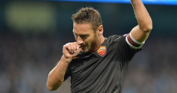 Totti Şampiyonlar Ligi tarihine geçti