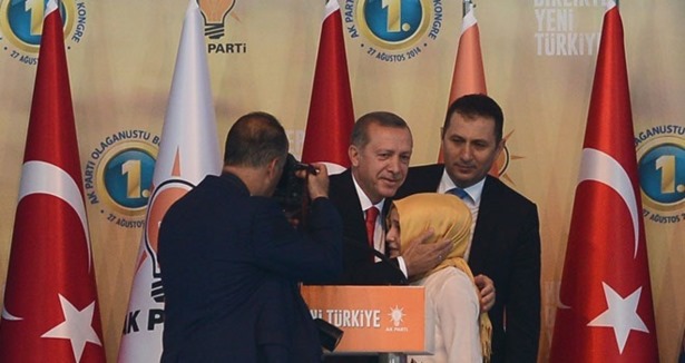 Kız çocuğu, Erdoğan'a neler söyledi?