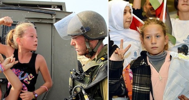 O kız: İsrail'e cesaretimizi gösterdim