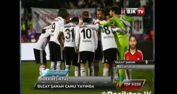 Beşiktaş'ın yıldızı spiker oldu