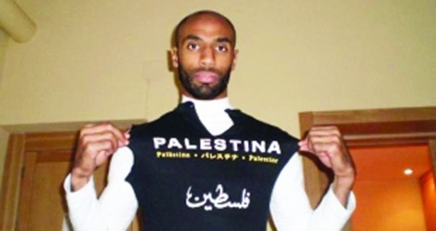 Kanoute ve Sow''dan Filistin dayanışması