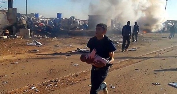 Koalisyon Nusra Cephesi'ni bombaladı: 4 ölü