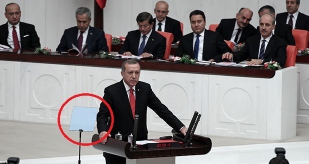 Erdoğan TBMM'de bir ilke imza attı