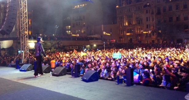 İşte İstanbul 'Gangnam Style'