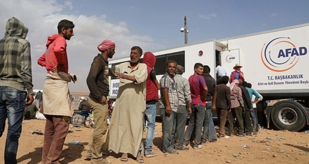 AFAD Suriyeli Kürtleri de ağırlıyor