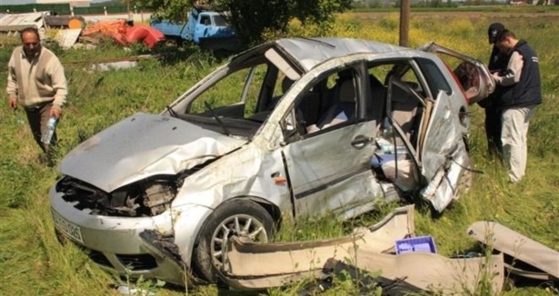 Sakarya'da trafik kazası: 9 yaralı