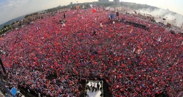 AK Parti Yenikapı dev mitinge hazırlanıyor