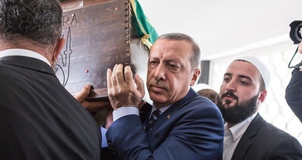 Erdoğan, Hacı Ahmet Gedikli'nin cenazesine katıldı