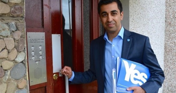 Müslüman İskoçyalılar "Evet" diyor