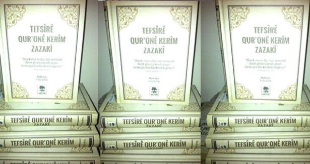 Zazaca Kur'an-ı Kerim meali basıldı