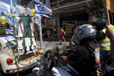 İsrailli asker Gilad Şalit için uzun yürüyüş