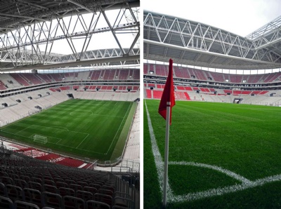 Türk Telekom Arena bitti bitiyor!