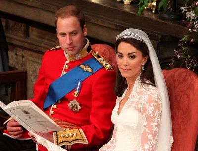 Prens William ve Kate Middleton evlendi