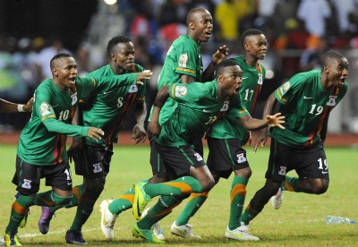 Zambiya futbolunda altın sayfa