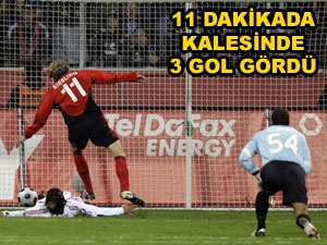 Cimbom 'Arena'da şoka girdi: Leverkusen: 5 - GS: 1
