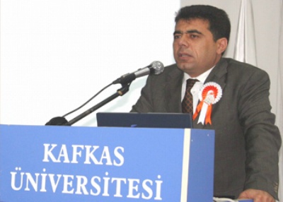 Kafkas Üniversitesi rektörü "Çevreci Rektör" ünvan